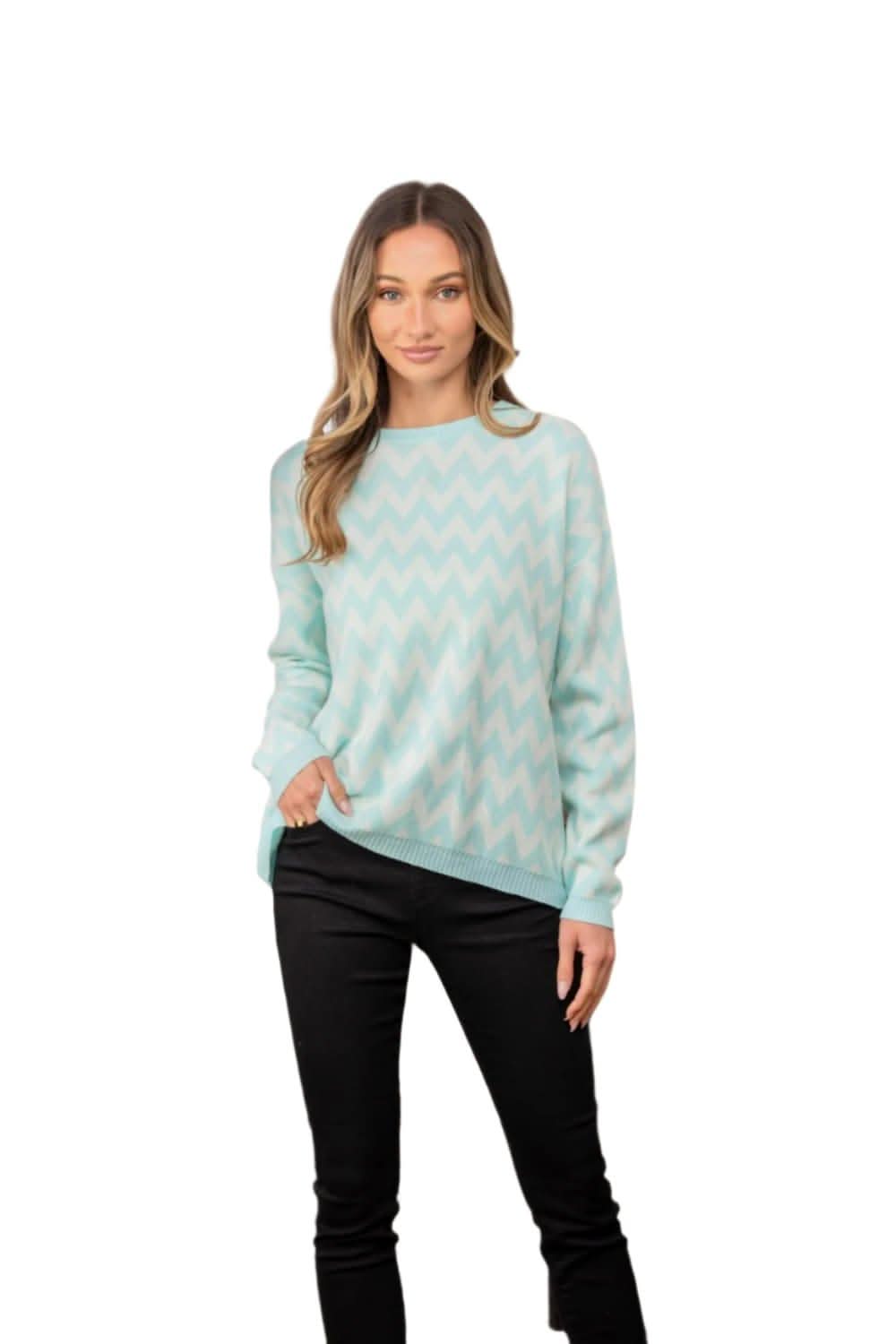 Sew In Love wave stripe sweater - Love Salve